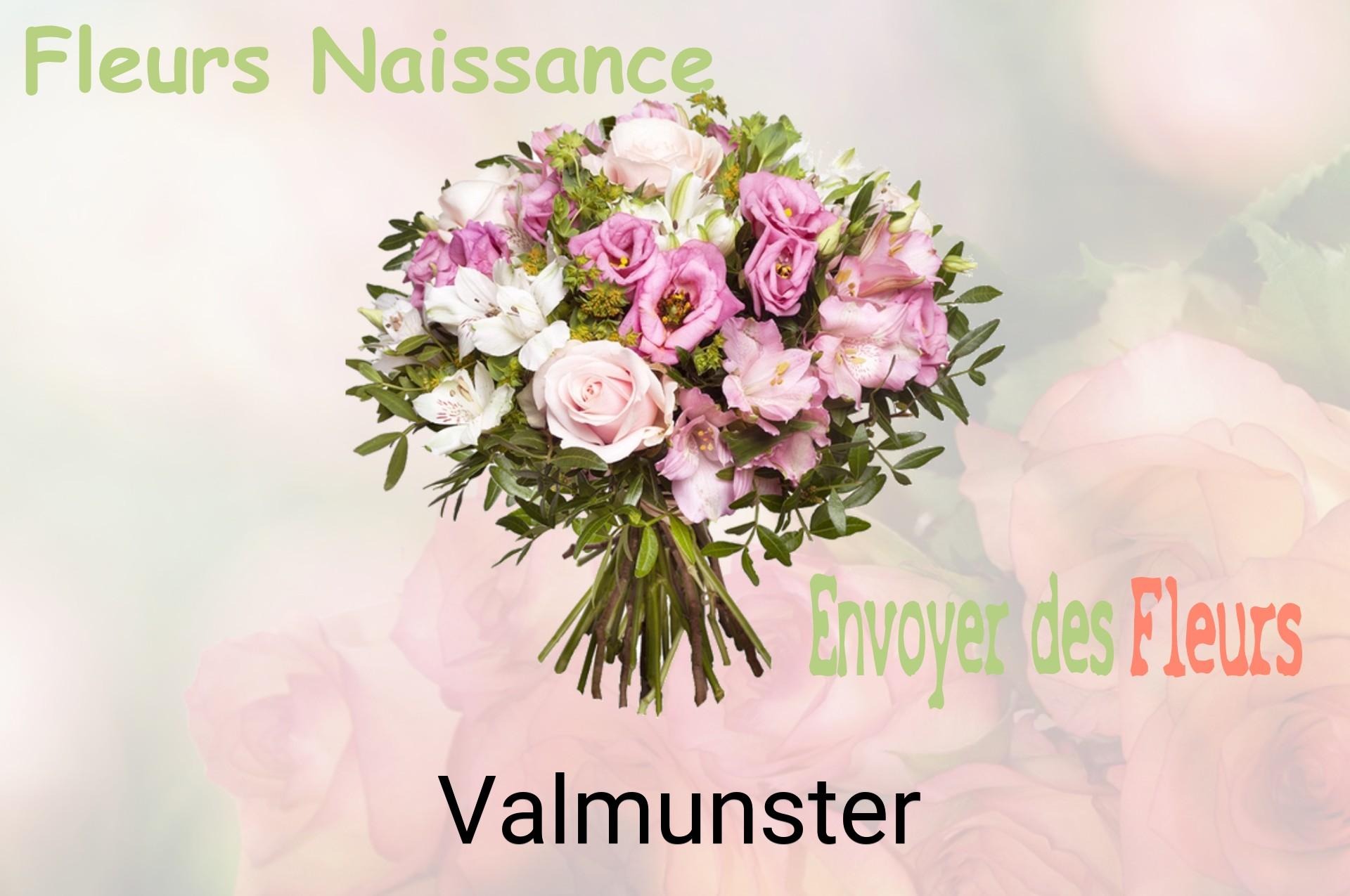 Bouquet de fleurs de naissance livré à Valmunster