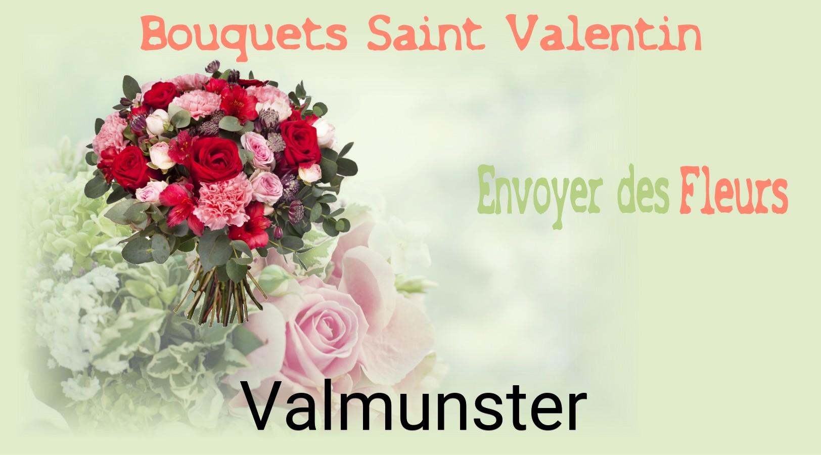 Roses de Saint-Valentin livrées à Valmunster